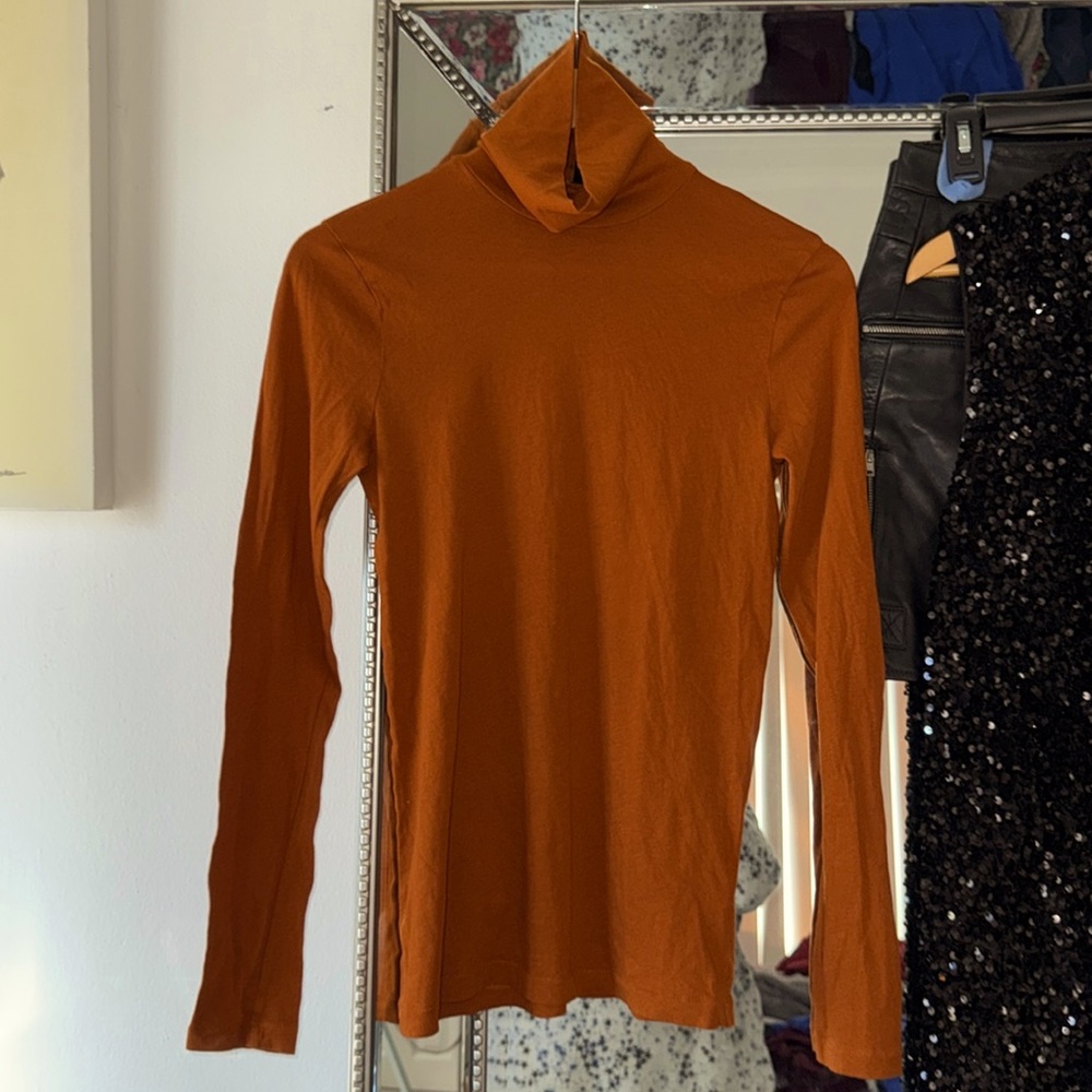 EUC J. Crew “Tissue” Turtleneck